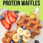 Banana protein waffles PIN.