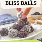 Blueberry bliss balls PIN.