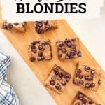 White bean blondies PIN.