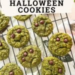 Healthy Halloween cookies PIN.
