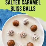 Salted caramel bliss ball PIN.