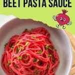 Roasted beet pasta sauce PIN.