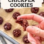 Chocolate Chickpea Cookies PIN.