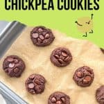Chocolate Chickpea Cookies PIN.