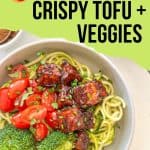 Spicy crispy tofu PIN.