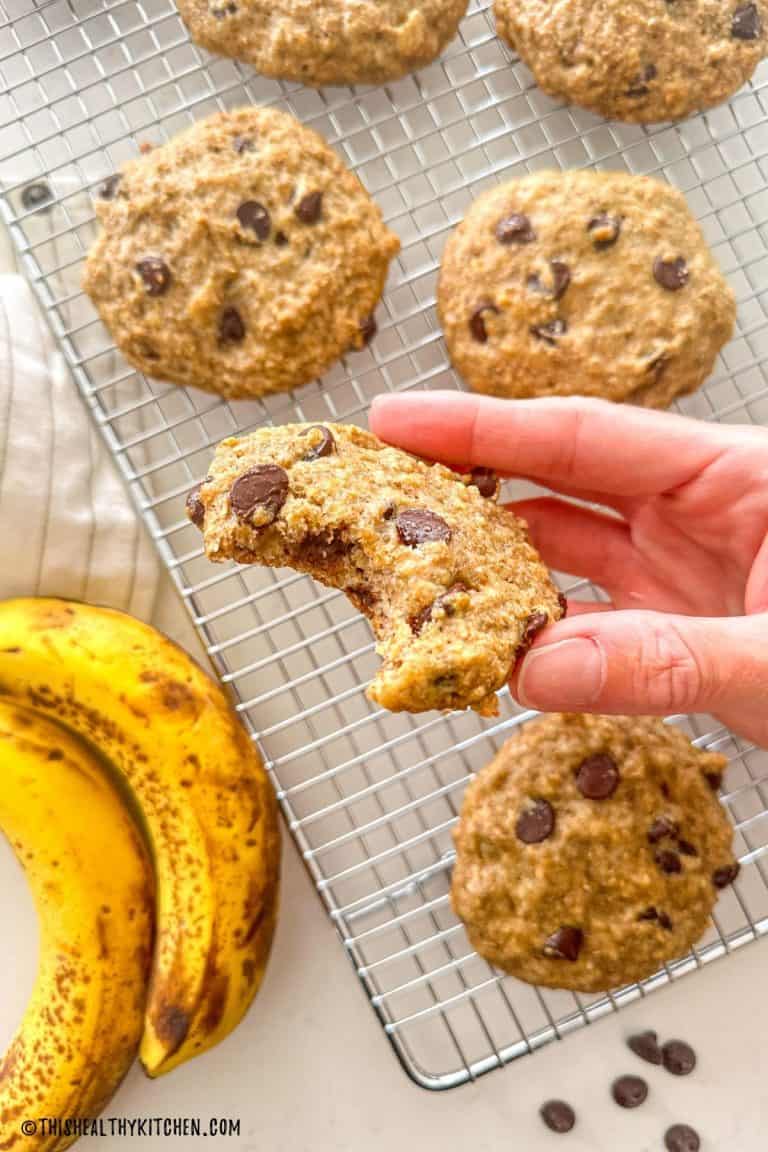 Vegan Banana Chocolate Chip Cookies This Healthy Kitchen