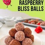 Raspberry bliss balls PIN.