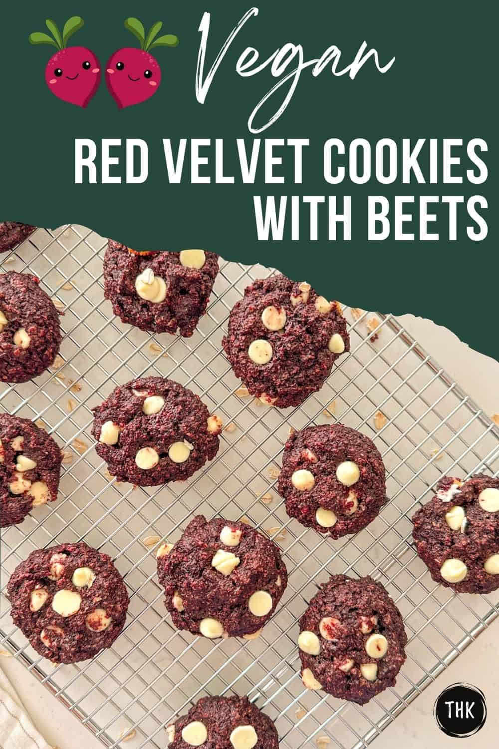 Beet Cookies [Vegan Red Velvet Cookies] This Healthy Kitchen